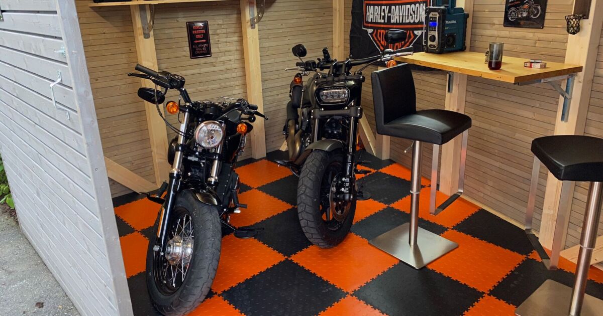 Garagenboden mit auffälliger Optik - easyfloor